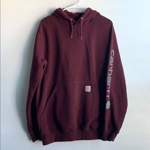 NWOT Men’s Carhartt Maroon Sweatshirt